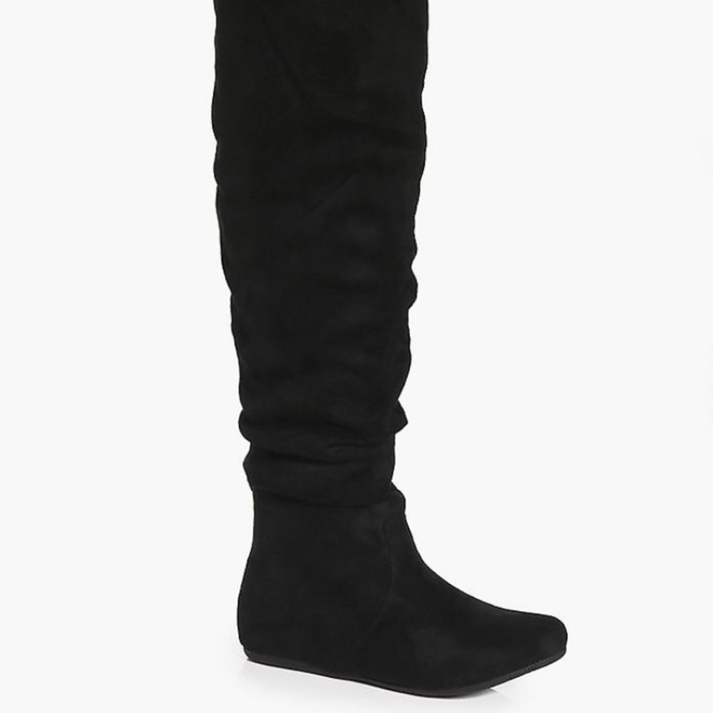 Rebecca Ruched Over The Knee Boot