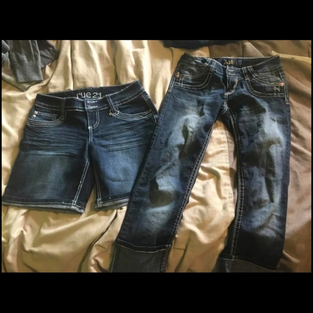 Jean Shorts/Capris