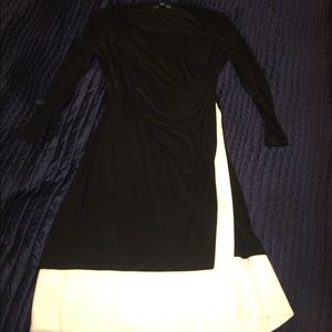 Ralph Lauren black and white dress