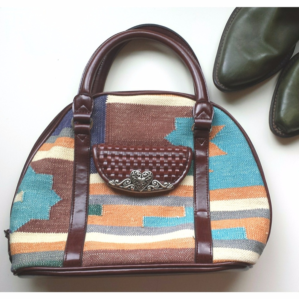 Southwest Print Handbag
