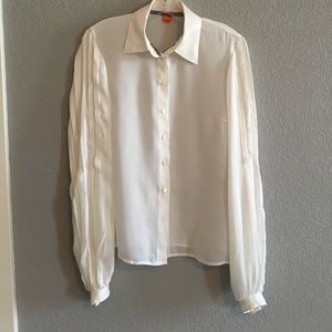 Hugo Boss Sheer Blouse