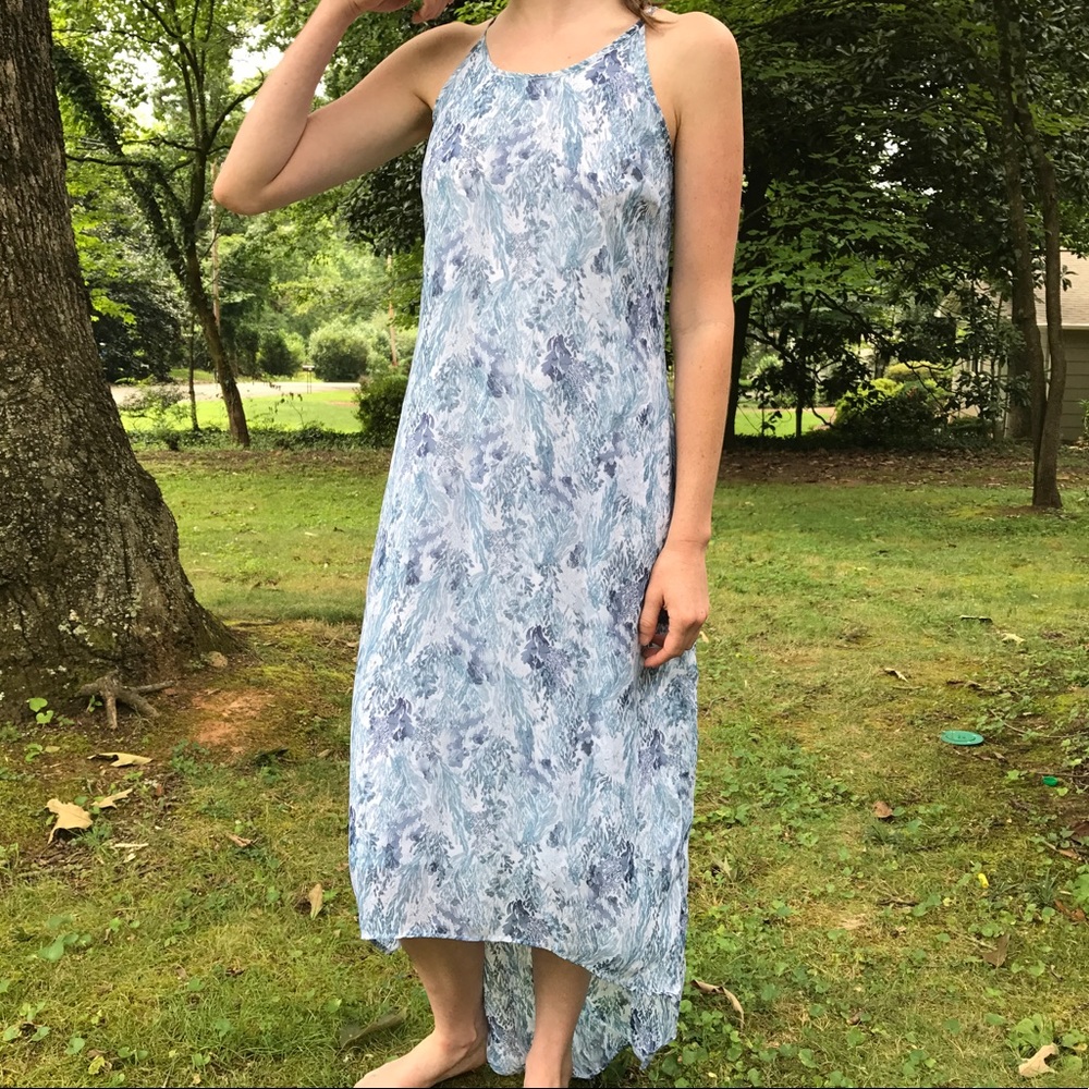 Gorgeous Blue High Low Maxi Size XS