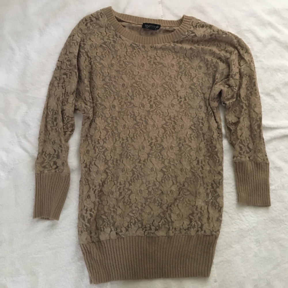 Lace Topshop Sweater