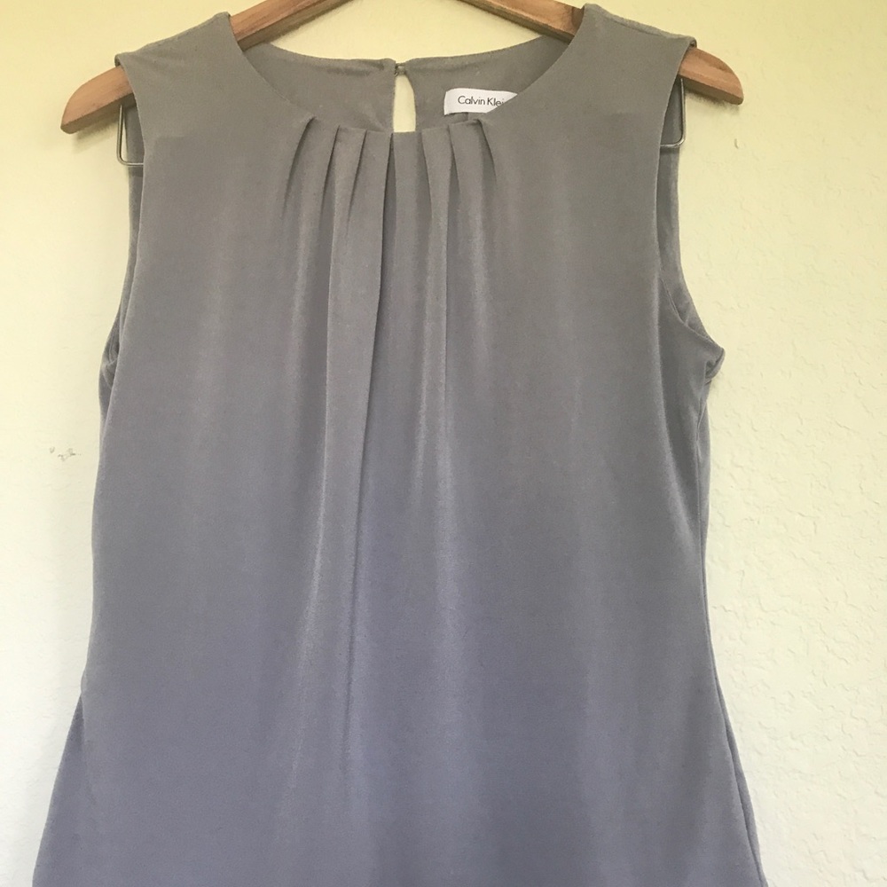 Gray Calvin Klein dress apparel