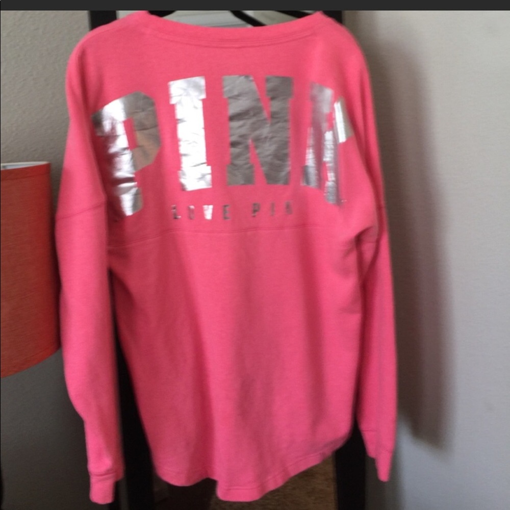 Pink Victoria's Secret sweaters