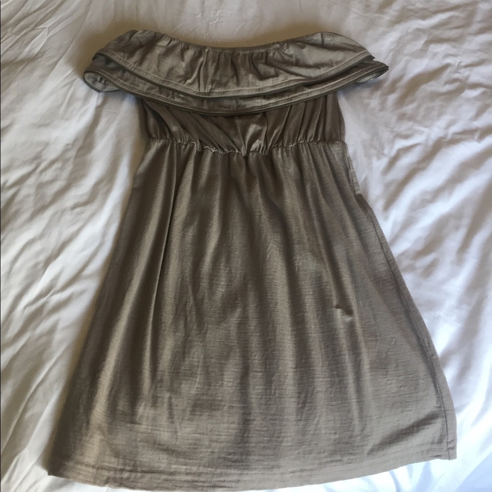 TopShop off the shoulder dress