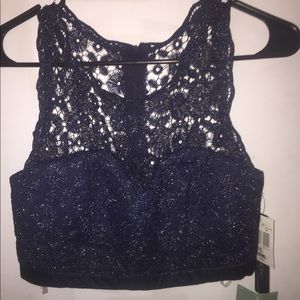My Michelle navy blue top (Size: 3)