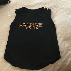 Balmain inspired tank