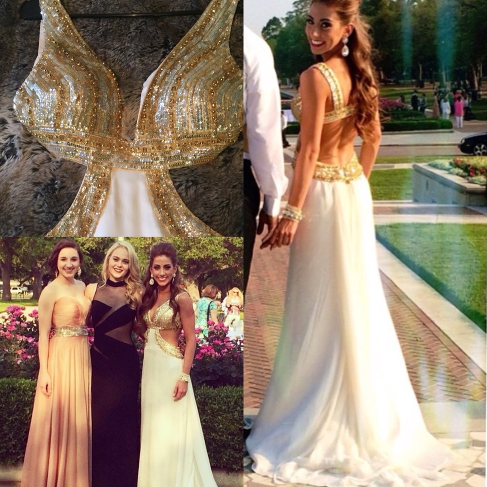 White gown