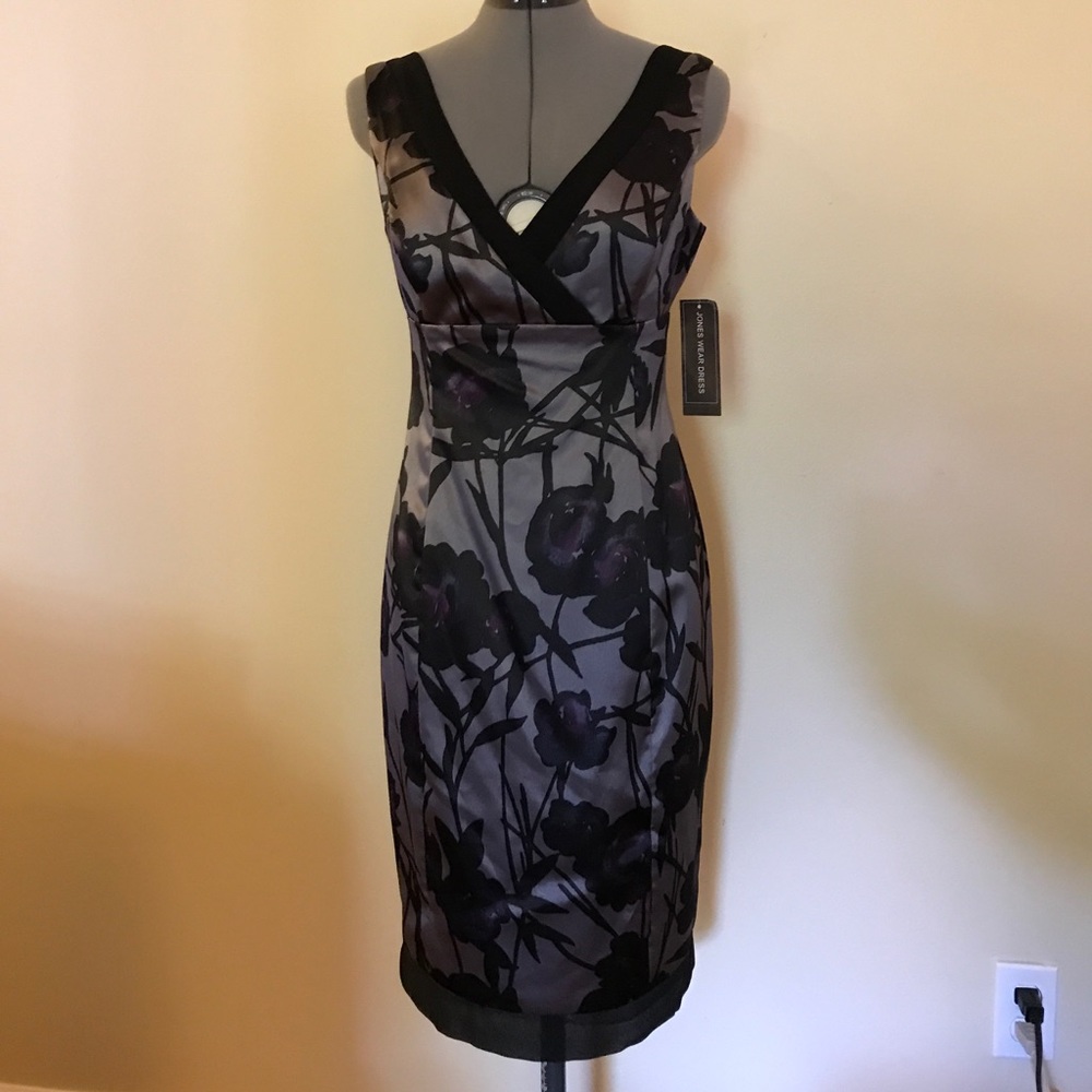Jones Wear Floral Dress NWT
