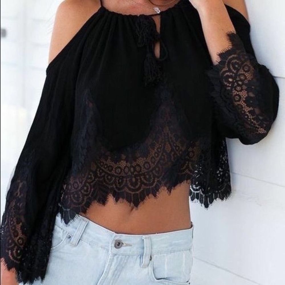 L.A Hearts crop top