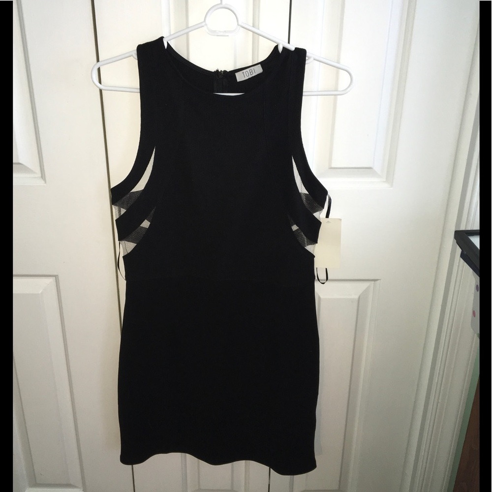 Tobi Mesh Bodycon Dress