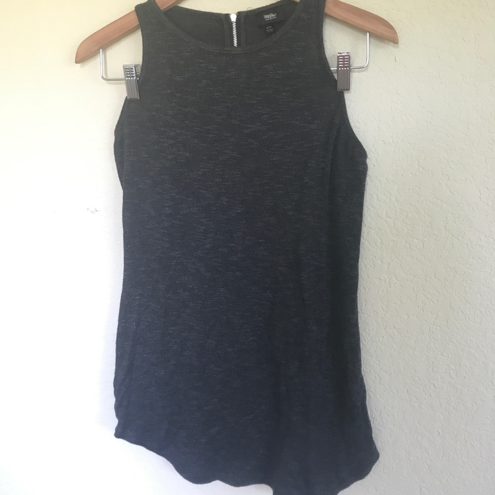 Dark gray tank top