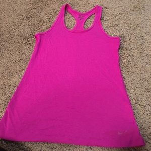 Nike size Small fuchsia DRI-fit tank top