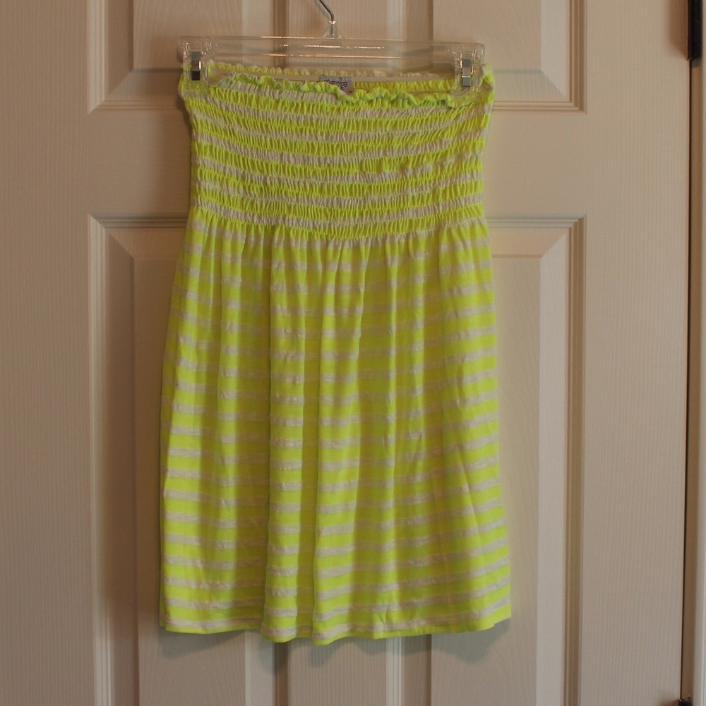 Yellow Swim Suit Cover Up