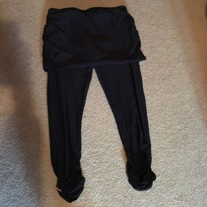 skirt/cropped legging duo