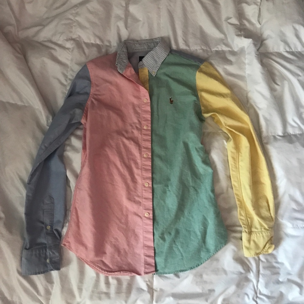 Ralph Lauren Colorful Button Up