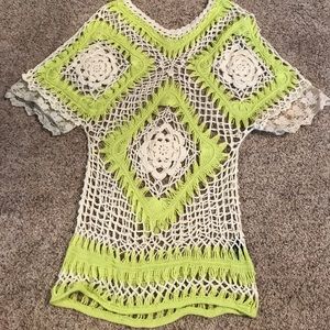 Crochet coverup from mod cloth