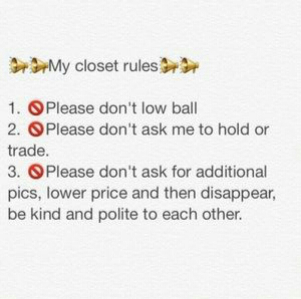 Closet rules