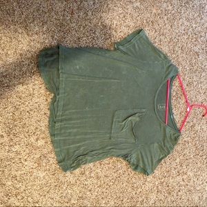 Green t shirt