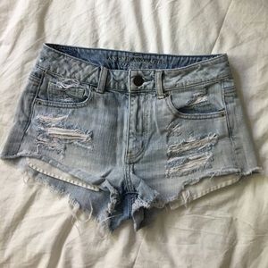 American Eagle Distressed Shorts