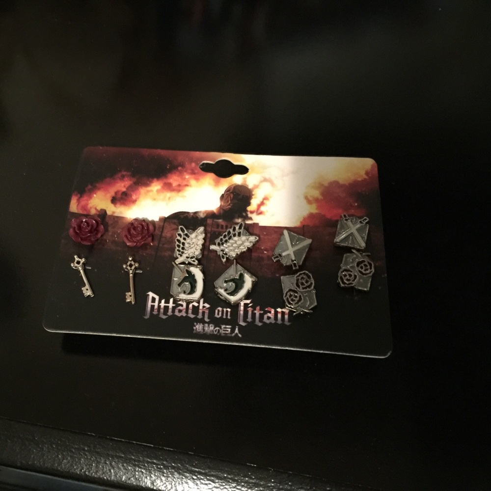 Attack on Titan earrings