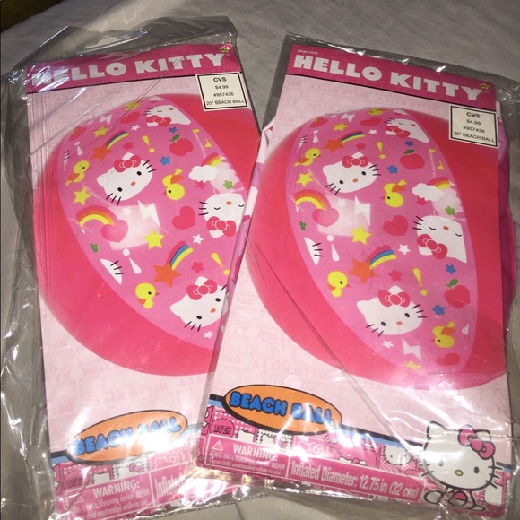 💦 NWT Hello Kitty Pool Toy Bundle 💦 - Picture 2 of 4