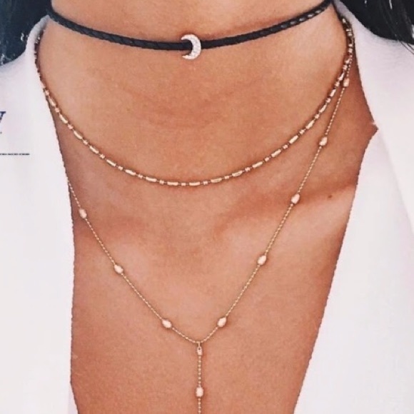 5 for $25 Three Layer Necklace - Picture 2 of 3