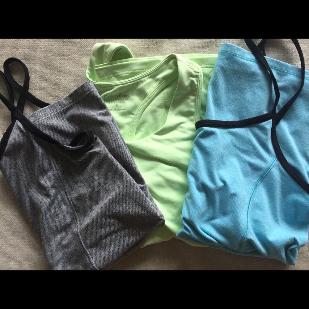 Calvin Klein Performance tops bundle - Size Small