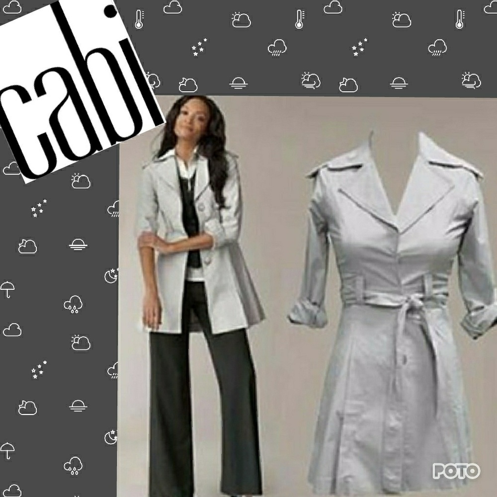 CAbi Trench Coat Medium
