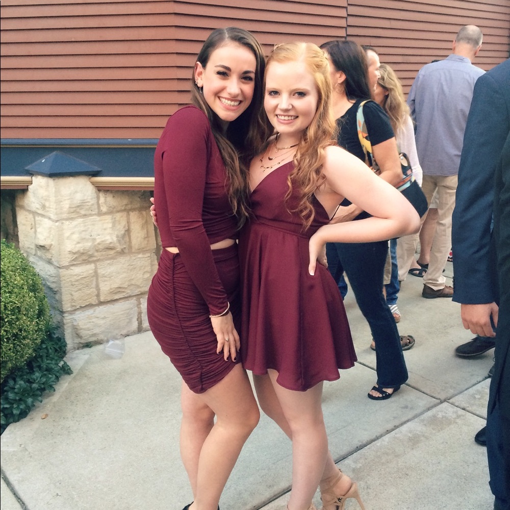 urban outfitters backless dress