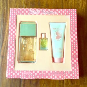 White Shoulders Perfume & Lotion Set