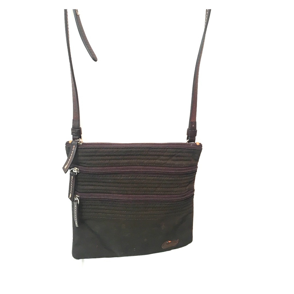 Dooney and Bourke chocolate brown crossbody