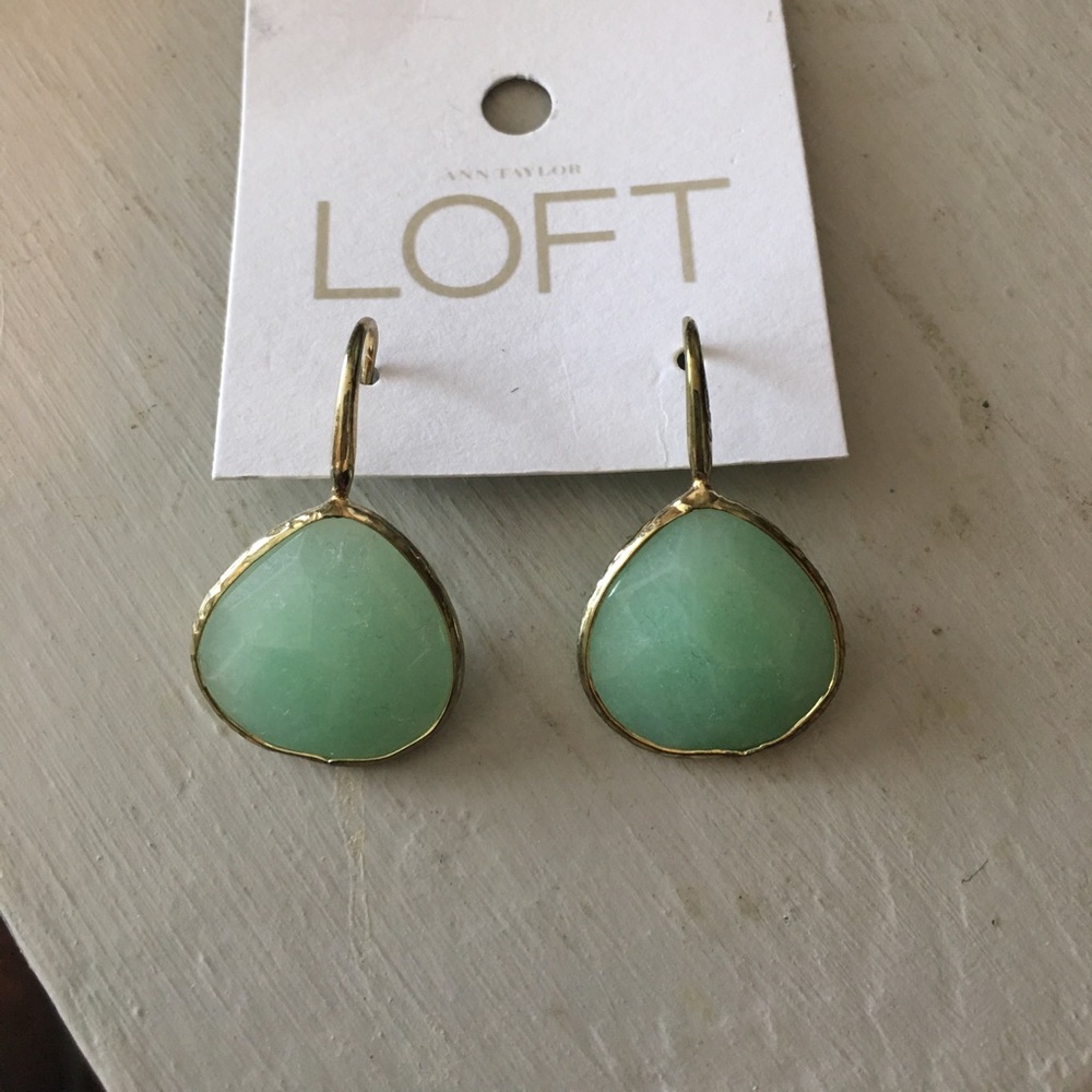 Loft Sea Glass Drop Earrings