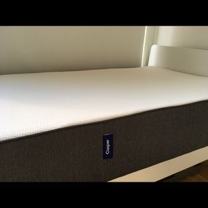 Casper mattress (full) and IKEA bed frame