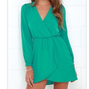 Lulu's That's a Wrap Dress