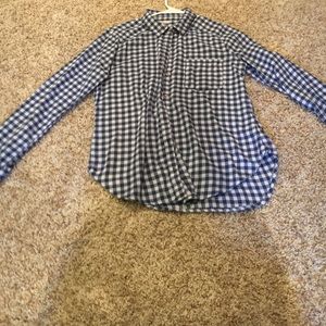 Blue medium flannel