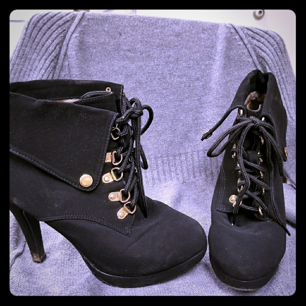 Suede Ankle Boots