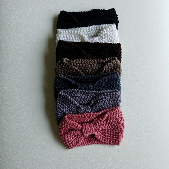 Buy one get one free! Womans crocheted headwrap - Picture 2 of 8