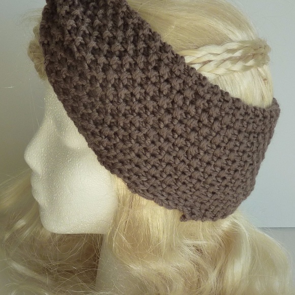 Buy one get one free! Womans crocheted headwrap - Picture 8 of 8