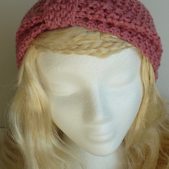 Buy one get one free! Womans crocheted headwrap - Picture 7 of 8