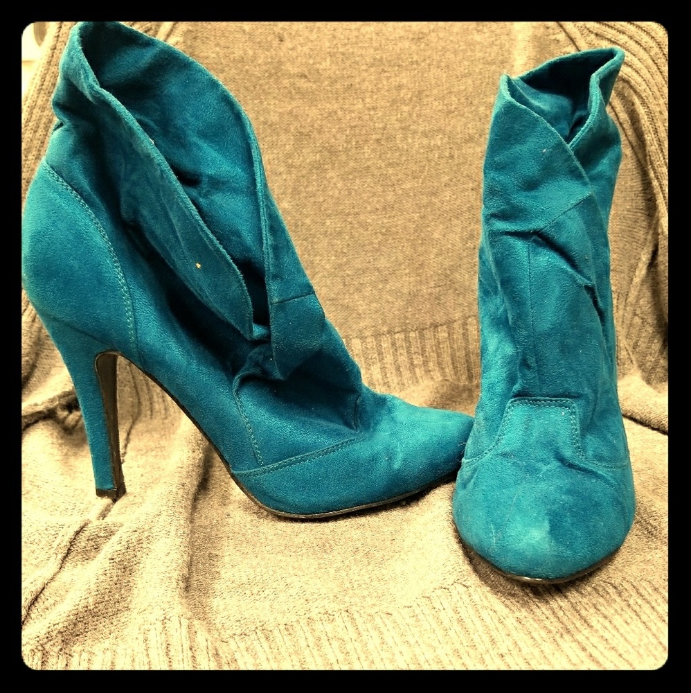 Suede Ankle Boots