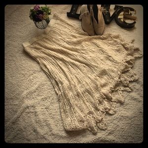 Crochet skirt