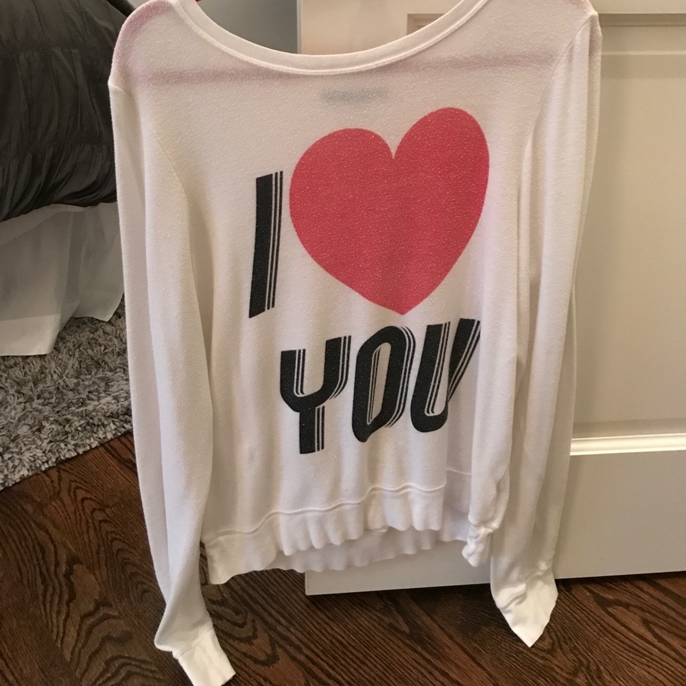 Wildfox baggy beach jumper