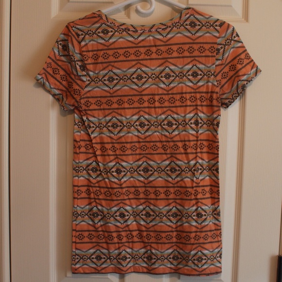 Aztec Print Tee - Picture 2 of 3