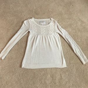 Limited Too White long sleeve shirt with Hearts