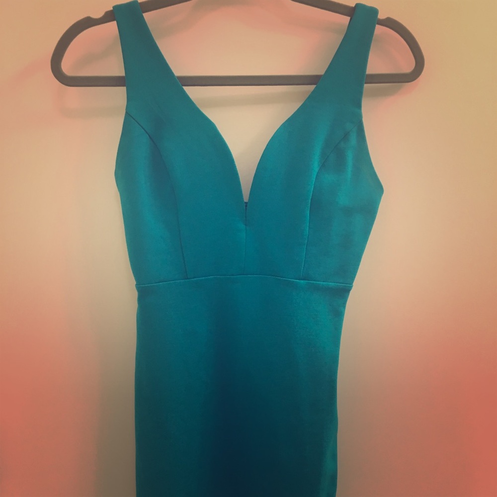 Turquoise dress