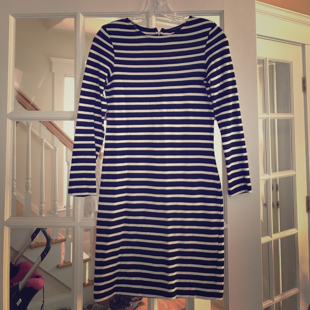 French Connection French stripe mini dress