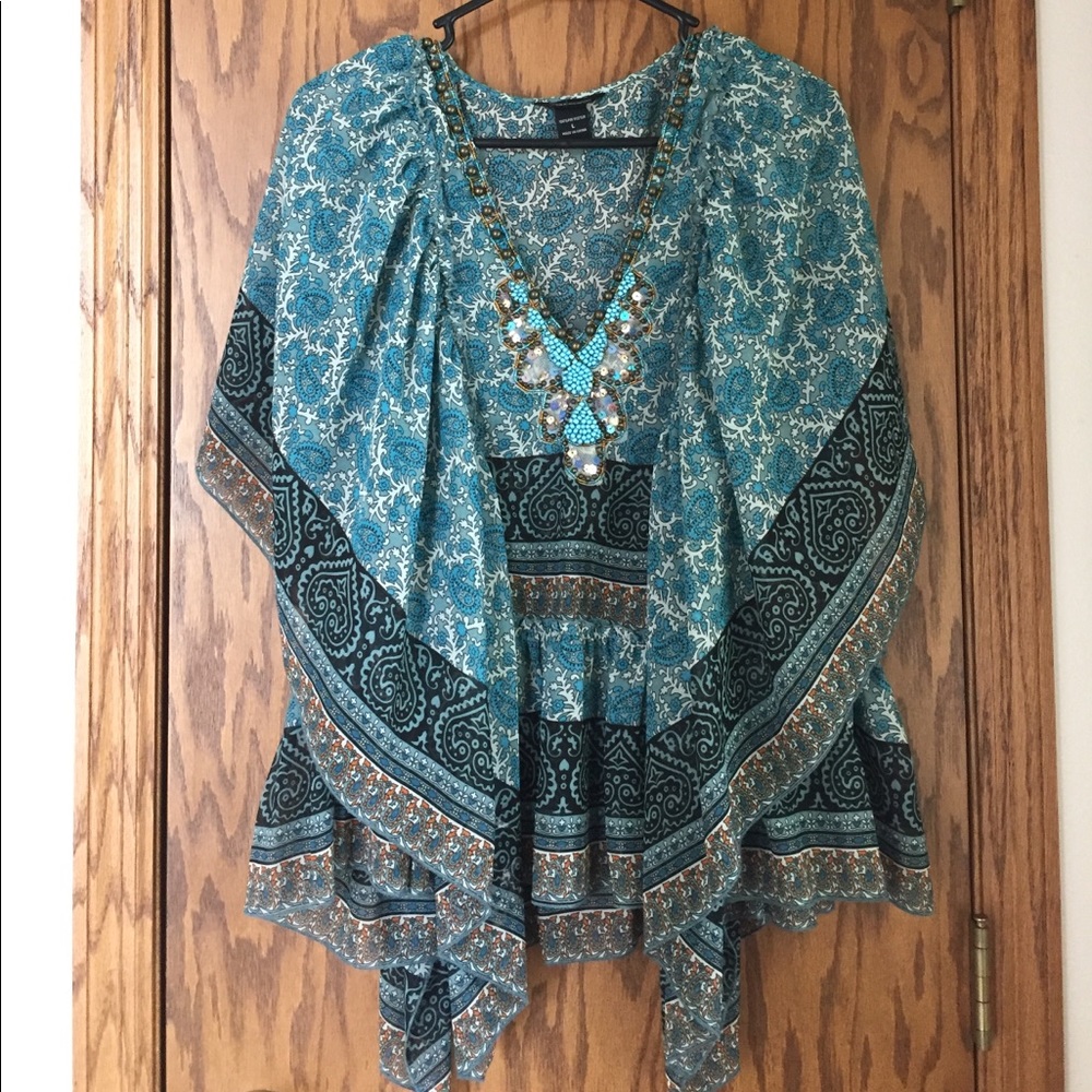Pancho blouse