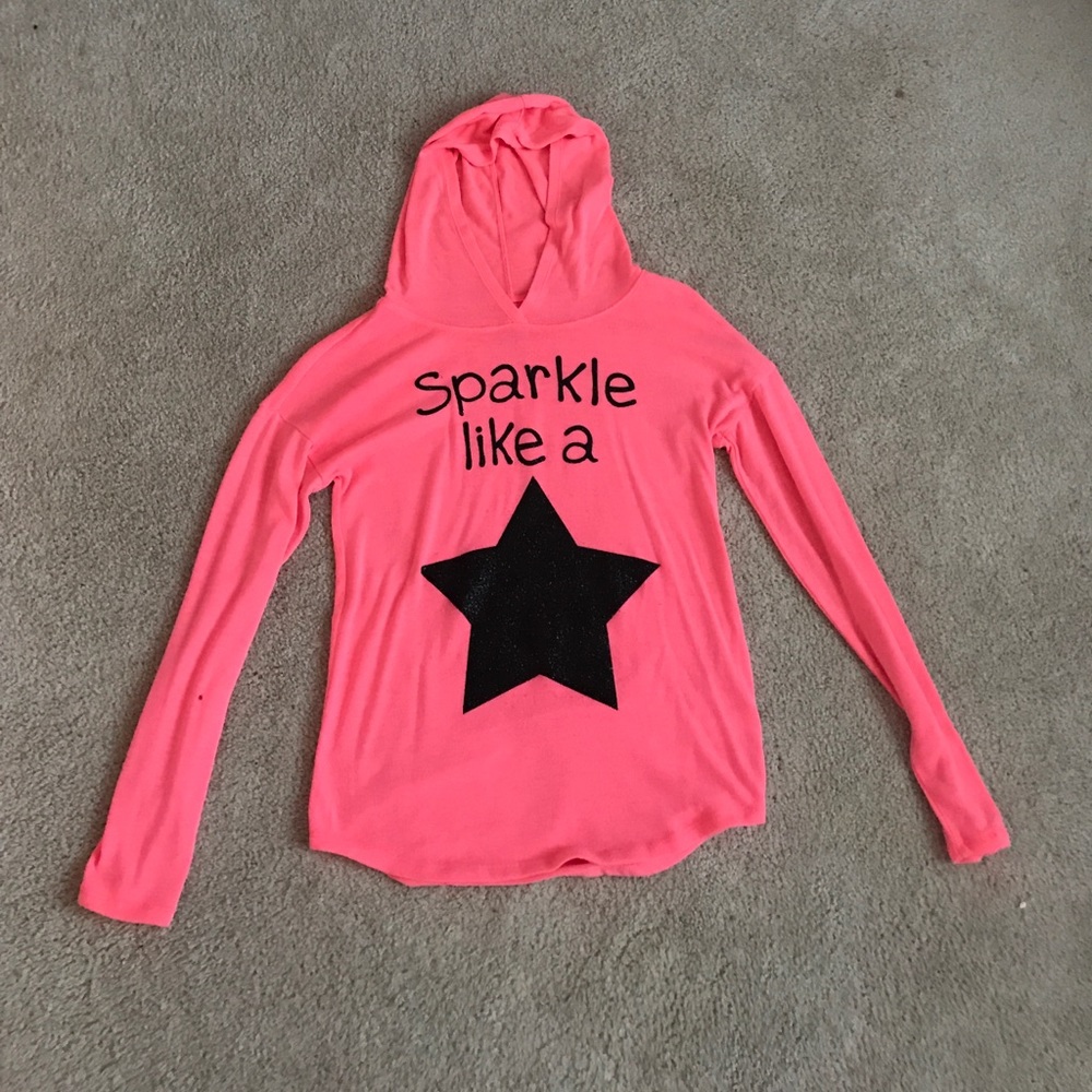 Justice Sparkle Like a Star Long Sleeved Shirt